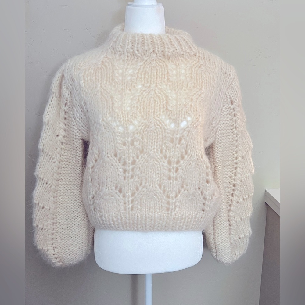 GANNI Classic Cable-Knit Sweater*Never Worn*